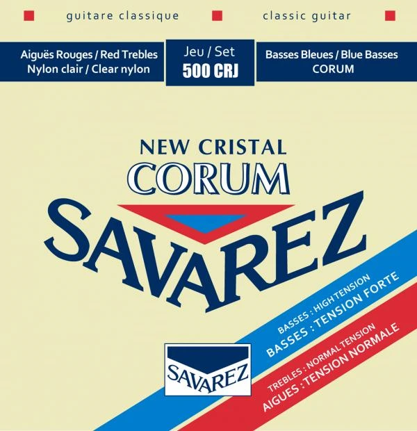 Savarez 500-CRJ Corum New Cristal Mixed Tension Set